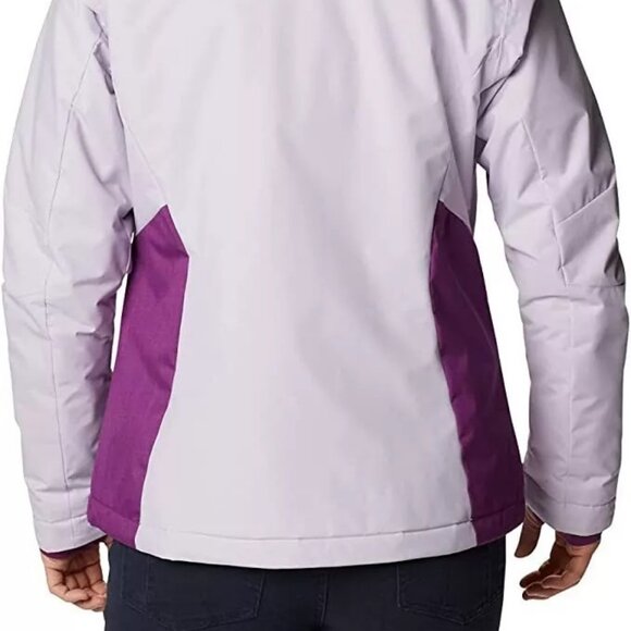 Columbia Women's Tipton Peak Insulated Jacket Pale Lilac/Plum SZ M NWT RET $160 - Picture 7 of 12